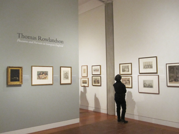 The newly remodeled Frances Lehman Loeb Art Center at Vassar College in Poughkeepsie, NY opened with the exhibit Thomas Rowlandson: Pursuits and Pleasures in Georgian England. 
