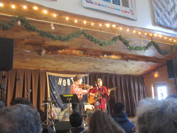 Jay Unger and Molly Mason at the winter Hoot, Ashokan Center, Olivebridge, NY