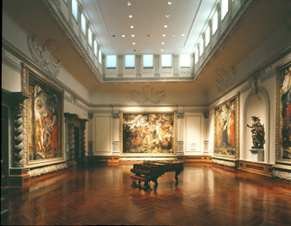 The Peter Paul Rubens Gallery in the John and Mable Ringling Art Museum in Sarasota Florida