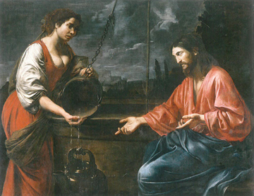 and de Bouologne's Christ and the Samaritan Woman (1627)
