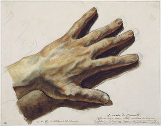 Théodore Géricault The Artist's Left Hand