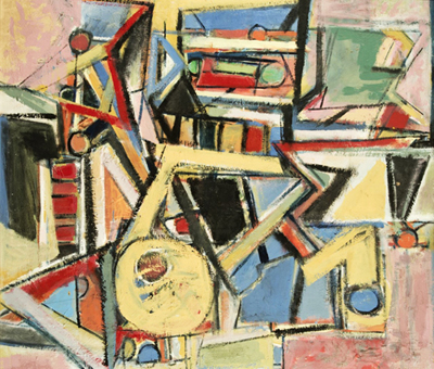 Bypass 1991-92,  Oil on Board 42.25 X 48.25 inches