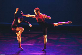 Alexandra Karigan and Chad Levy dance Riding the Purple Twilight