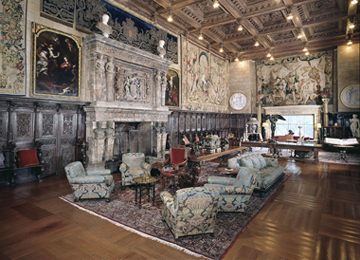 Assembly room in Hearst Castle/CA State Parks