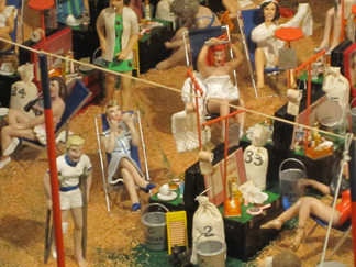 Howard Tibbals miniature circus at the John and Mable Ringling Circus Museum