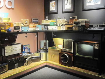 Early music making devices at the Musicians Hall of Fame & Museum