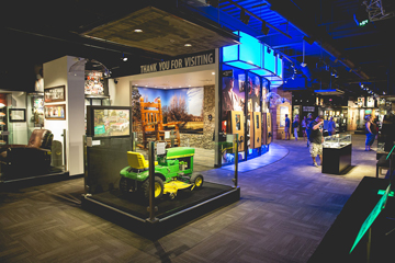 inside the George Jones Museum