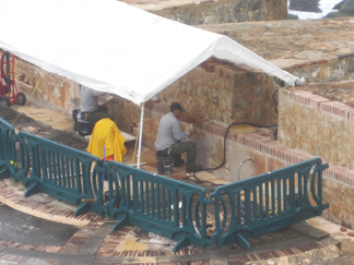 restoration at el morro fort