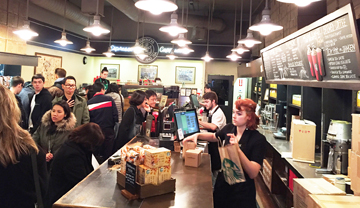 Original Starbucks in Seattle Washington