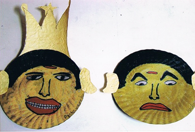 Pachayappan's Masks ~ 4th Standard