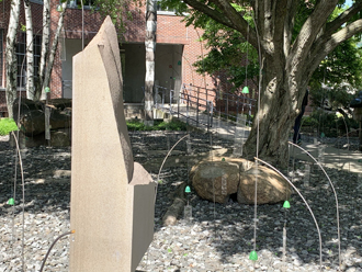 Christian Boltanski Bells at Naguchi Museum