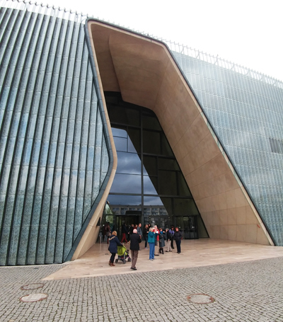 Exterior of Polin Museum (PhotoL Mark Laiosa)