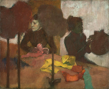 Edgar Degas, “The Milliners”