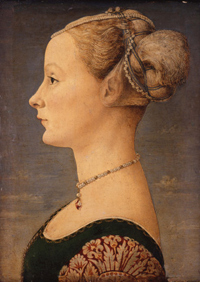 Antonio del Pollaiuolo Portrait of a Young Woman