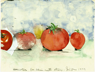 Tomatoes by Jim Dine