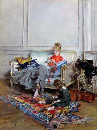 Peaceful Days by Giovanni Boldini