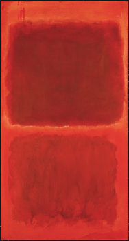 Mark Rothko (1903-1970) No. 44 (Two Darks in Red), 1955