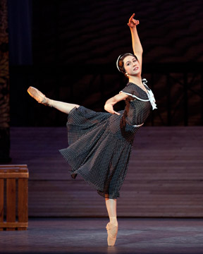 Isabella Boynton as soloist in “Bright Stream” photo by Rosalie O'ConnorPratt Free Library, Baltimore