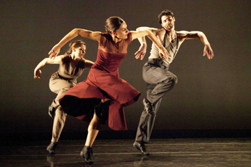 “A Stray’s Lullaby” Dancers: Christina Ilisije, Elena D’Amario, Jason Macdonald Photo by Krista Bonura