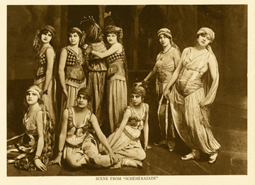 Serge de Diaghilev’s Ballet Russes, 1916.