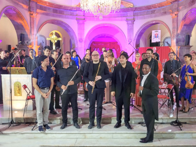 Opening Night Concert at Notre Dame de Guadeloupe  Church in Gasse-terre