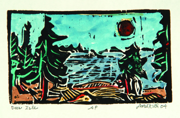 Deer Island by David C. Driskell