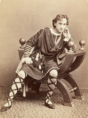 Edwin Booth as Hamlet